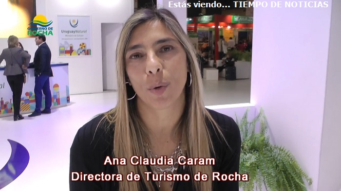 Ana Claudia Caram desde la Feria Internacional de Turismo en Argentina ...